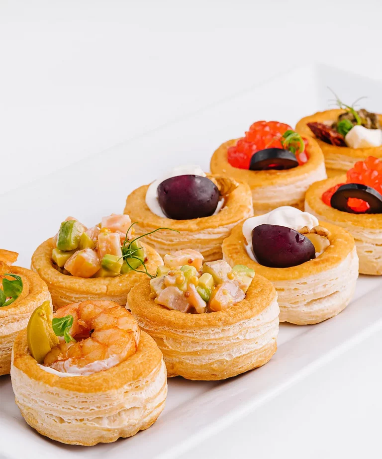 mini vol au vents van rooy per aperitivi maison dolci