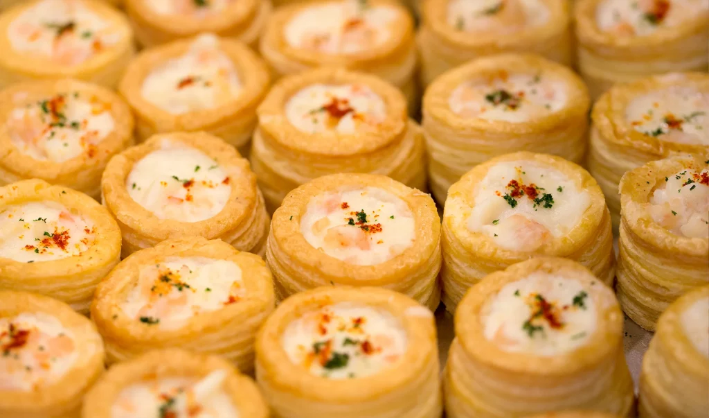 mini vol au vents van rooy per aperitivi maison dolci